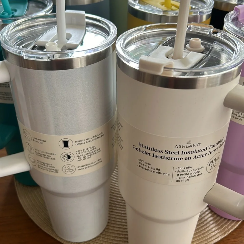 Stainless Steel Tumbler 40oz various colors NWT